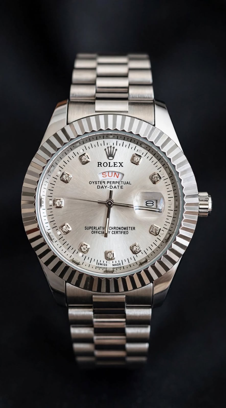Rolex Day-Date Silver