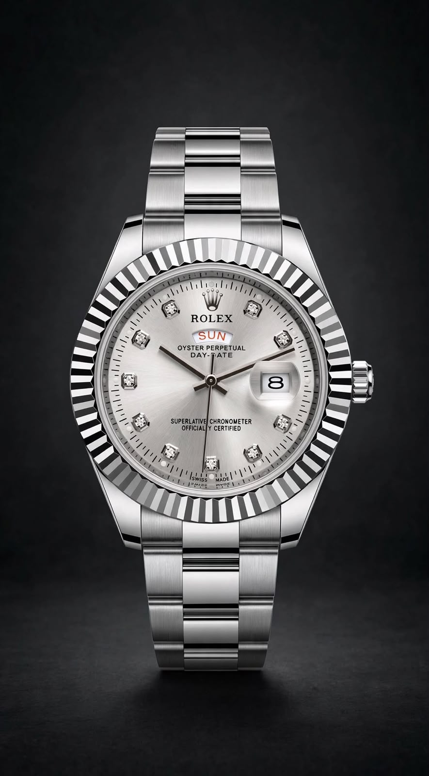 Rolex Day-Date Silver