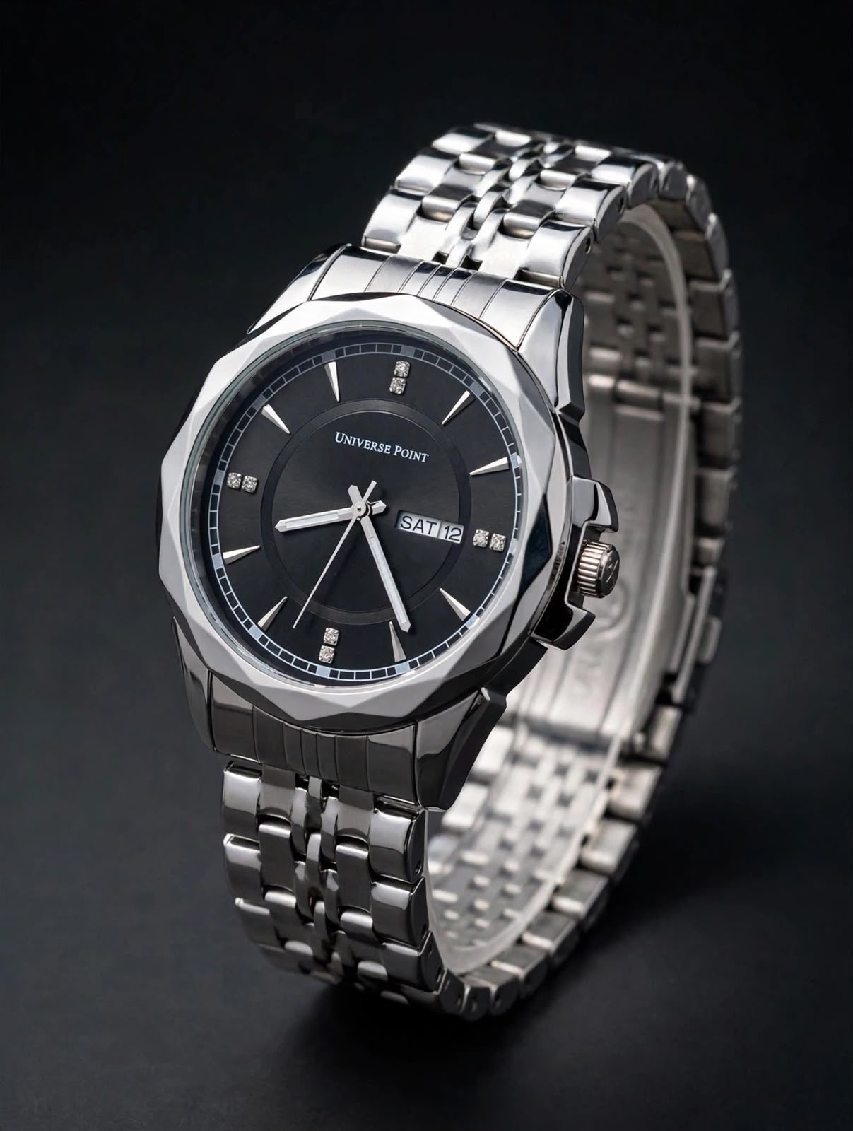 Universe Point Black Dial