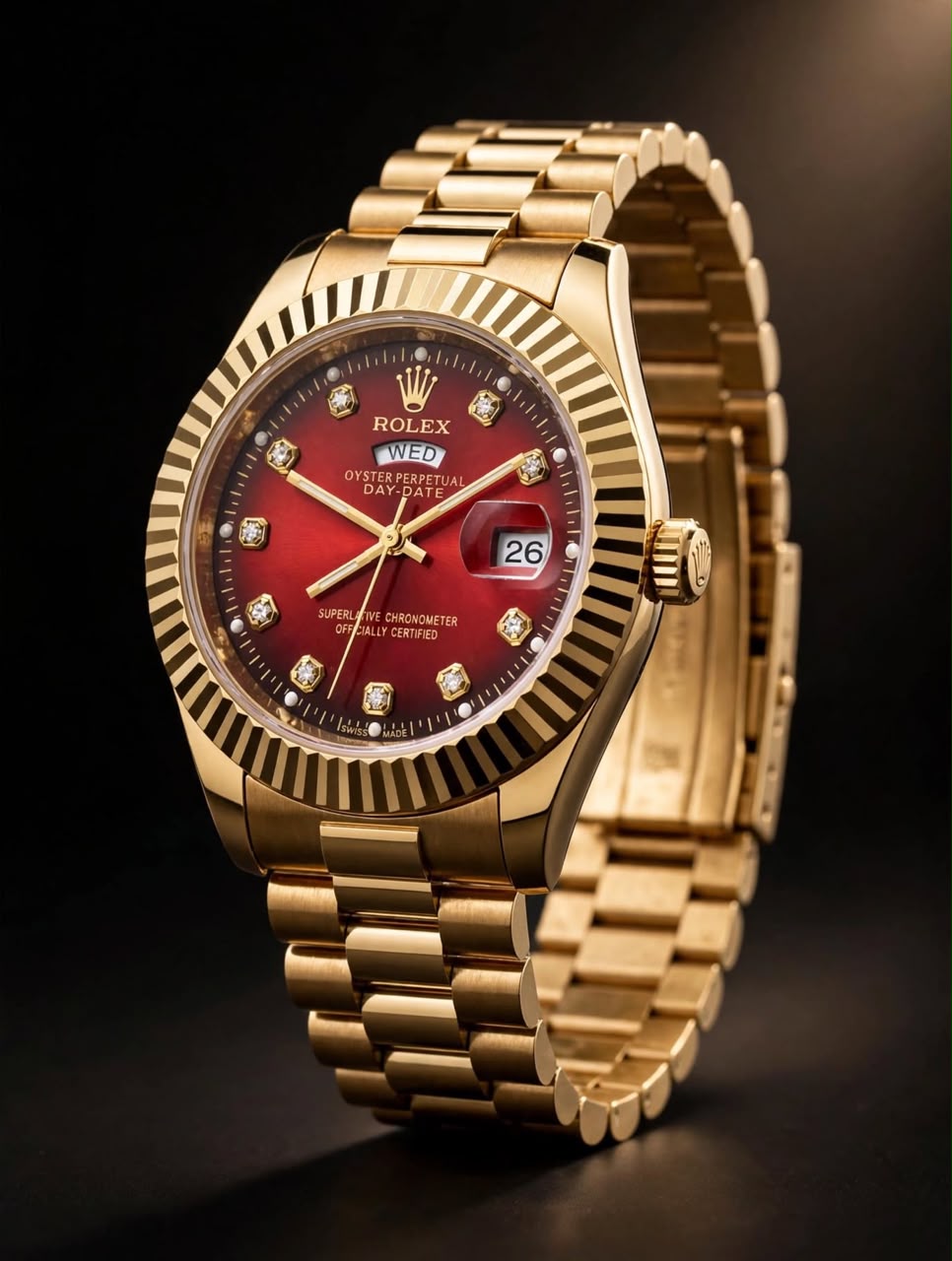 Rolex Day-Date Red